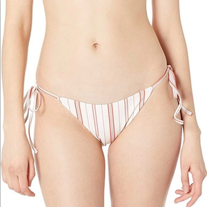 Eberjey Cream Stripe‎ Bikini Bottoms
